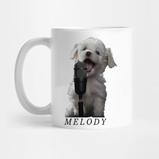 Melody a Singing Puppy Light Mug